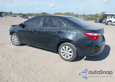 2016 Toyota Corolla Le из США, поврежденный, VIN 2T1BURHE9GC576378